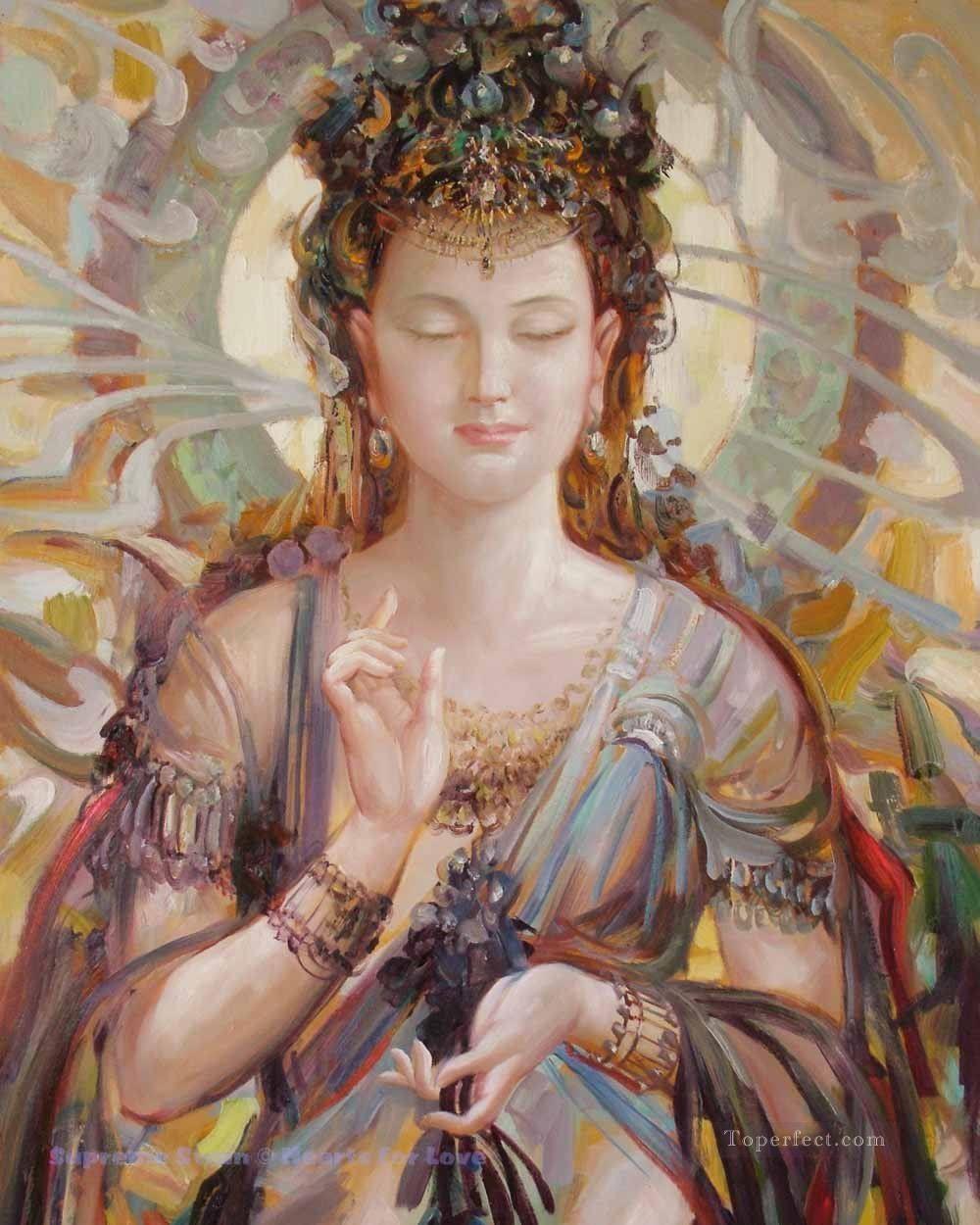 beautiful godness Buddhism Oil Paintings